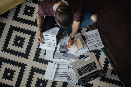 How do debts get divided in a divorce?